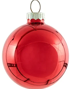 Sæt af 70 julekugler TWINKLE Glas Rood/groen