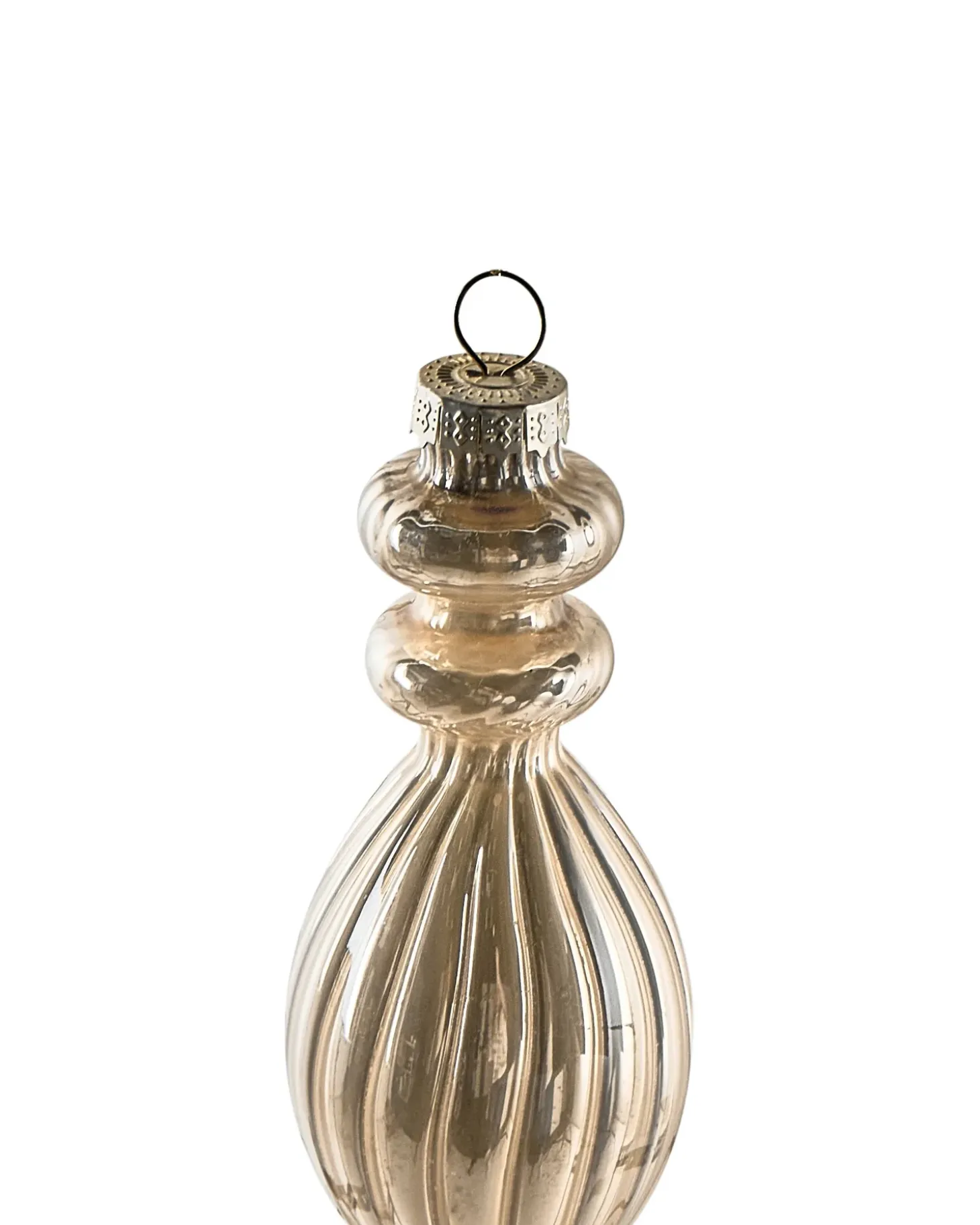 Sæt af 24 julekugler WINTERLIGHT Glas Rosa guld