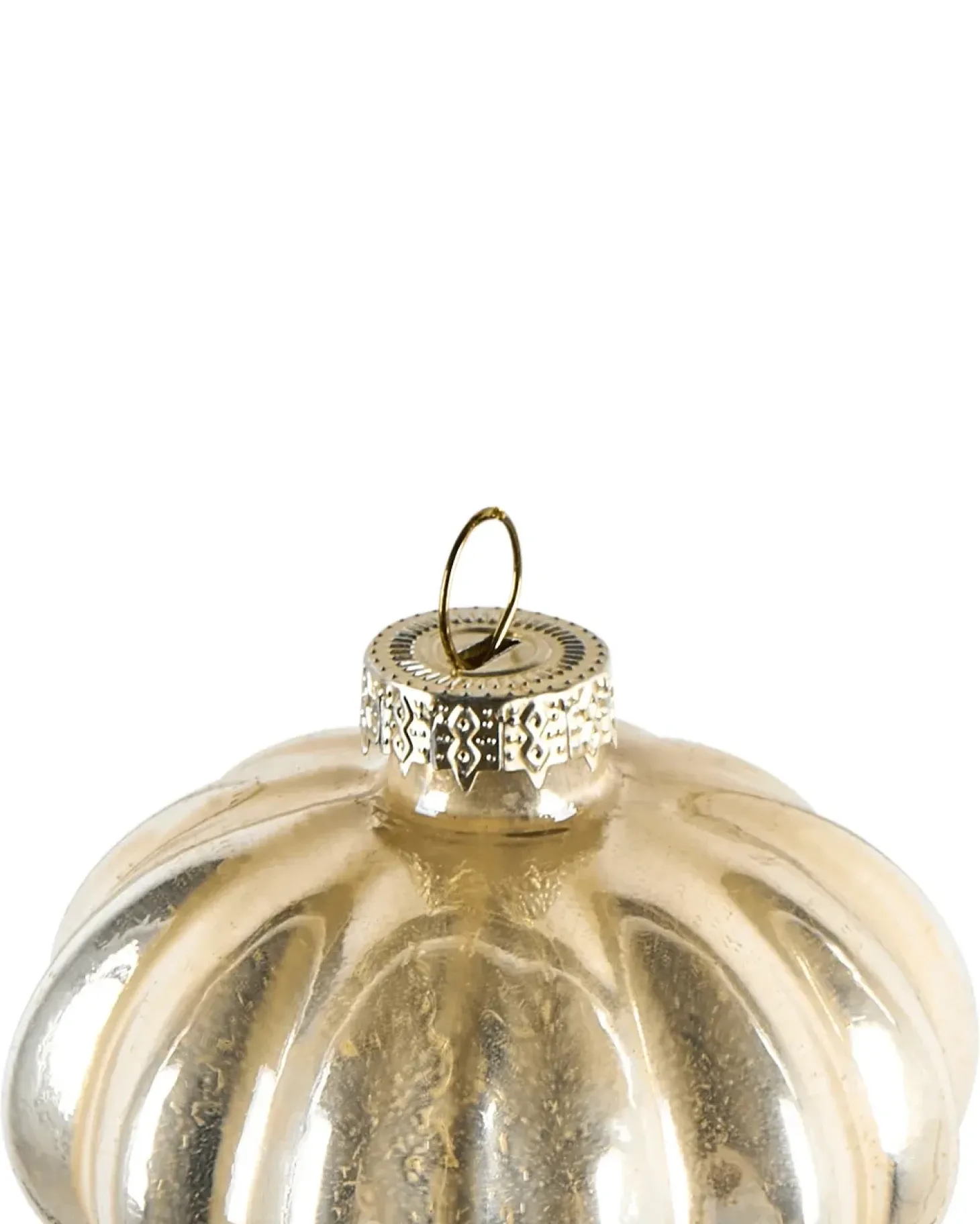 Sæt af 24 julekugler WINTERLIGHT Glas Rosa guld