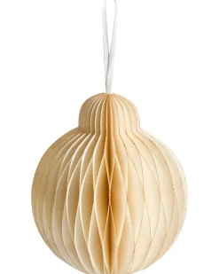 Sæt af 20 julepynt til juletræet JOLSTRA Papir Beige