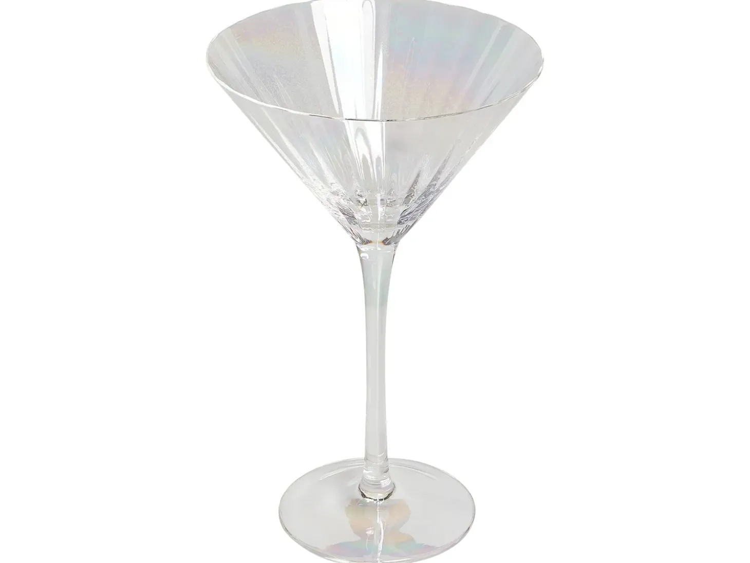 Sæt af 4 martini glas MORGANITE 220 ml Transparent