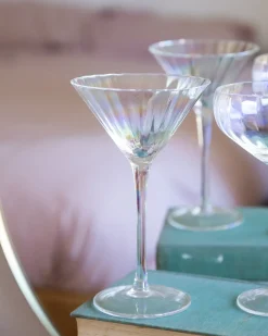 Sæt af 4 martini glas MORGANITE 220 ml Transparent