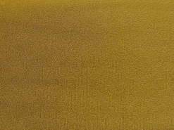 Sæt af 2 opbevaringspuffer GARLAND Velour Sennepsgul