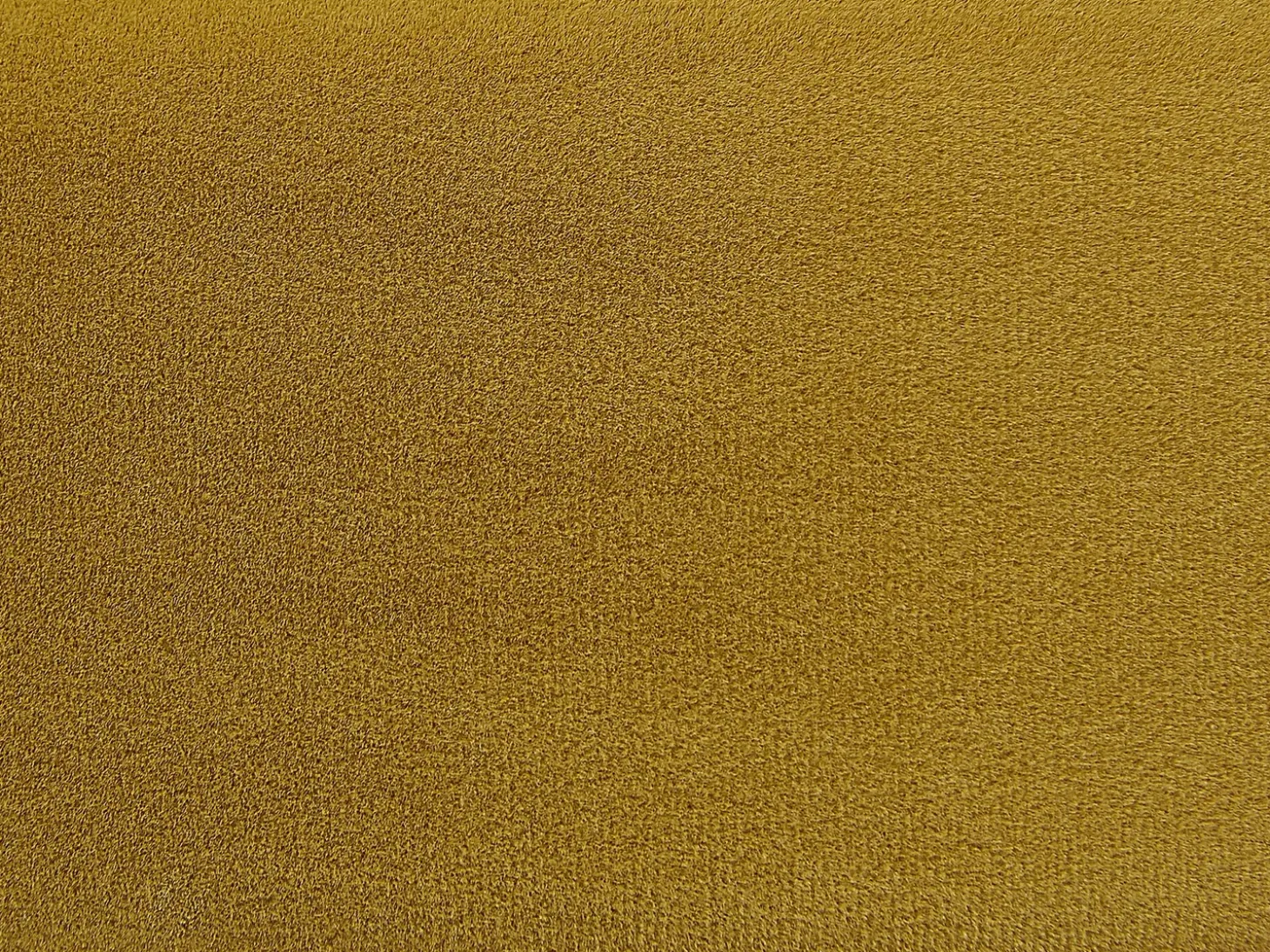 Sæt af 2 opbevaringspuffer GARLAND Velour Sennepsgul