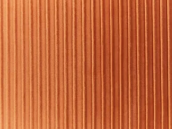 Sæt af 2 opbevaringspuffer MIRAMAR Velour Orange