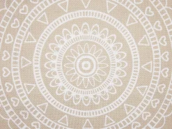 Sæt af 2 pyntepuder AGRIMONY 45 x 45 cm Beige Orientalsk mønster