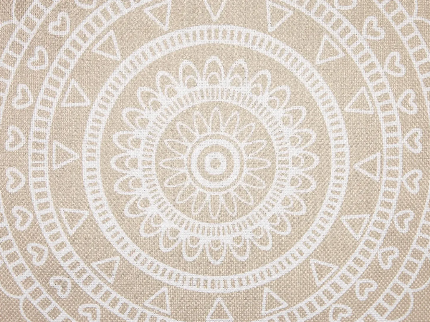 Sæt af 2 pyntepuder AGRIMONY 45 x 45 cm Beige Orientalsk mønster
