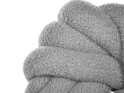 Sæt af 2 pyntepuder AKOLA Boucle 31 x 31 cm Grå Ensfarvet