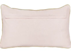 Sæt af 2 pyntepuder ALSOBIA Velour 30 x 50 cm Lyserød Julemønster