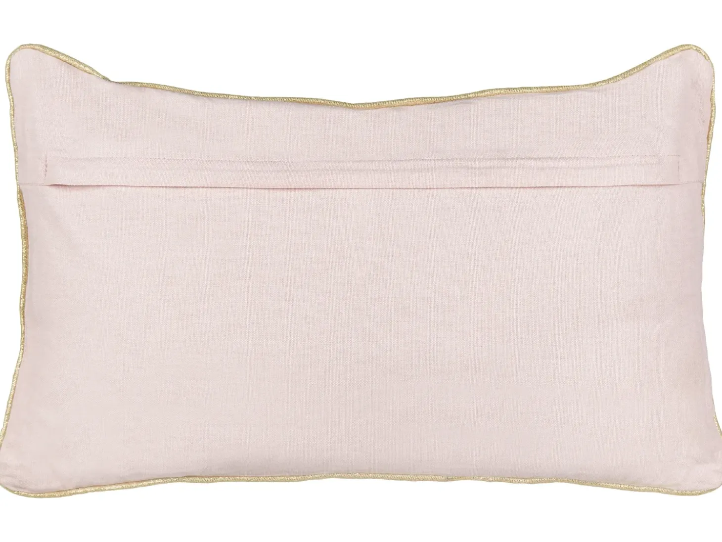 Sæt af 2 pyntepuder ALSOBIA Velour 30 x 50 cm Lyserød Julemønster