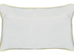 Sæt af 2 pyntepuder ARALES Bomuld 30 x 50 cm Lysegrå Dyremønster