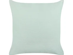 Sæt af 2 pyntepuder BACOPA Bomuld 45 x 45 cm Grøn Chevronmønster