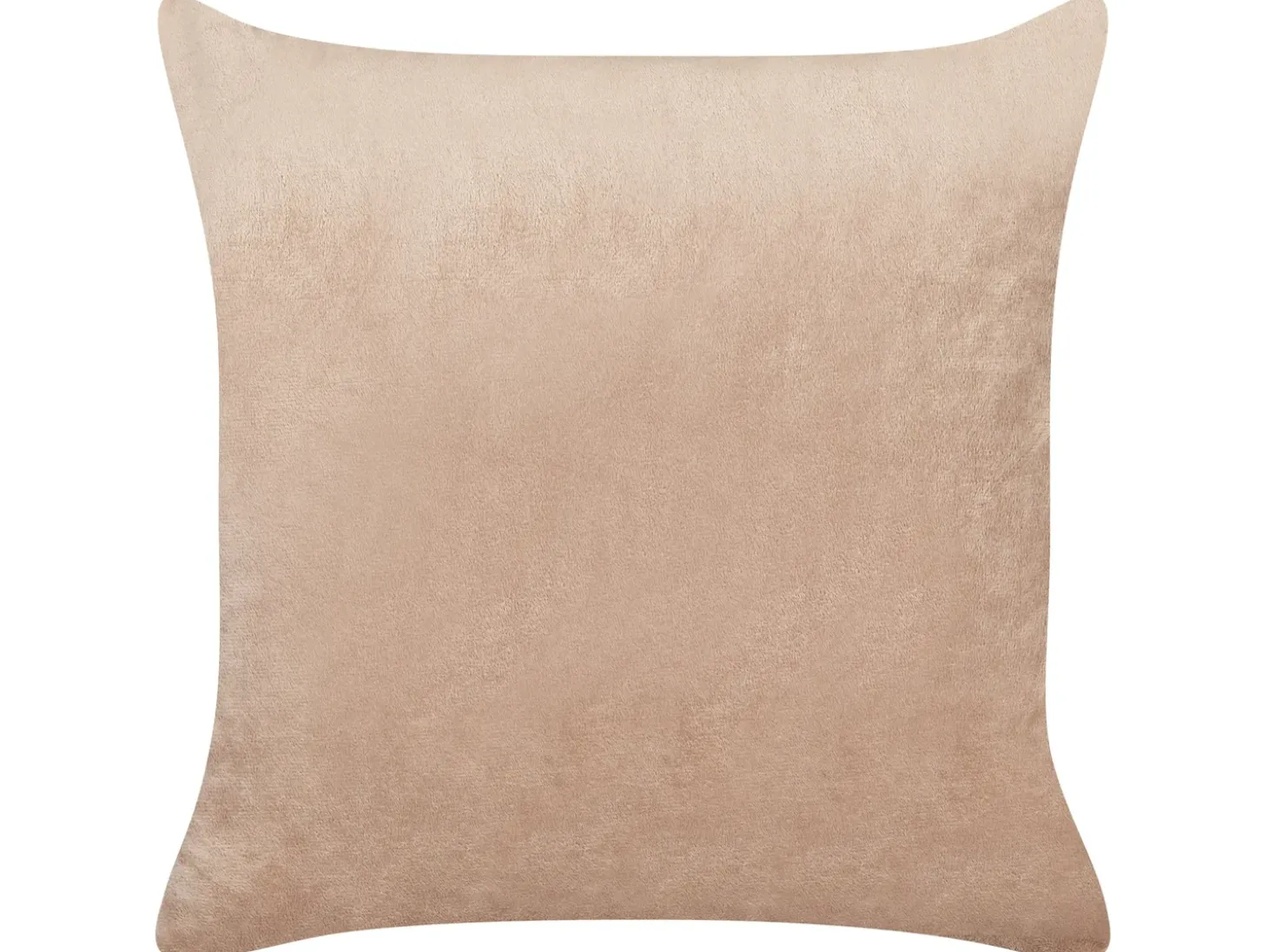 Sæt af 2 pyntepuder BAKIRA Kunstig pels 45 x 45 cm Brun Abstraktmønster