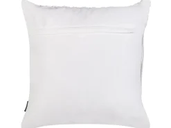 Sæt af 2 pyntepuder BAMIAN Bomuld 45 x 45 cm Cremehvid Geometrisk mønster