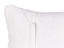Sæt af 2 pyntepuder BAMIAN Bomuld 45 x 45 cm Cremehvid Geometrisk mønster