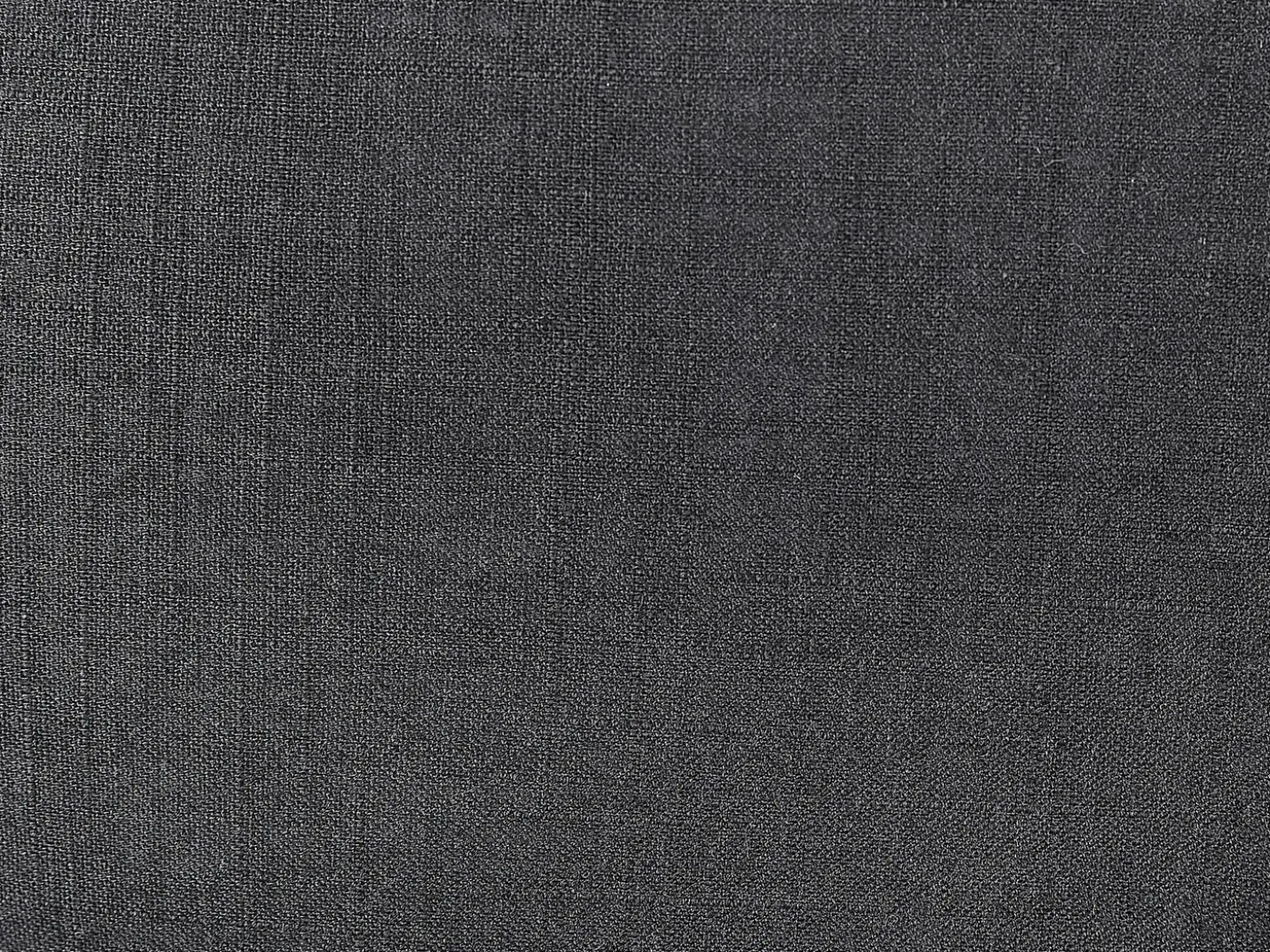 Sæt af 2 pyntepuder BANORI Hør 30 x 50 cm Sort Ensfarvet