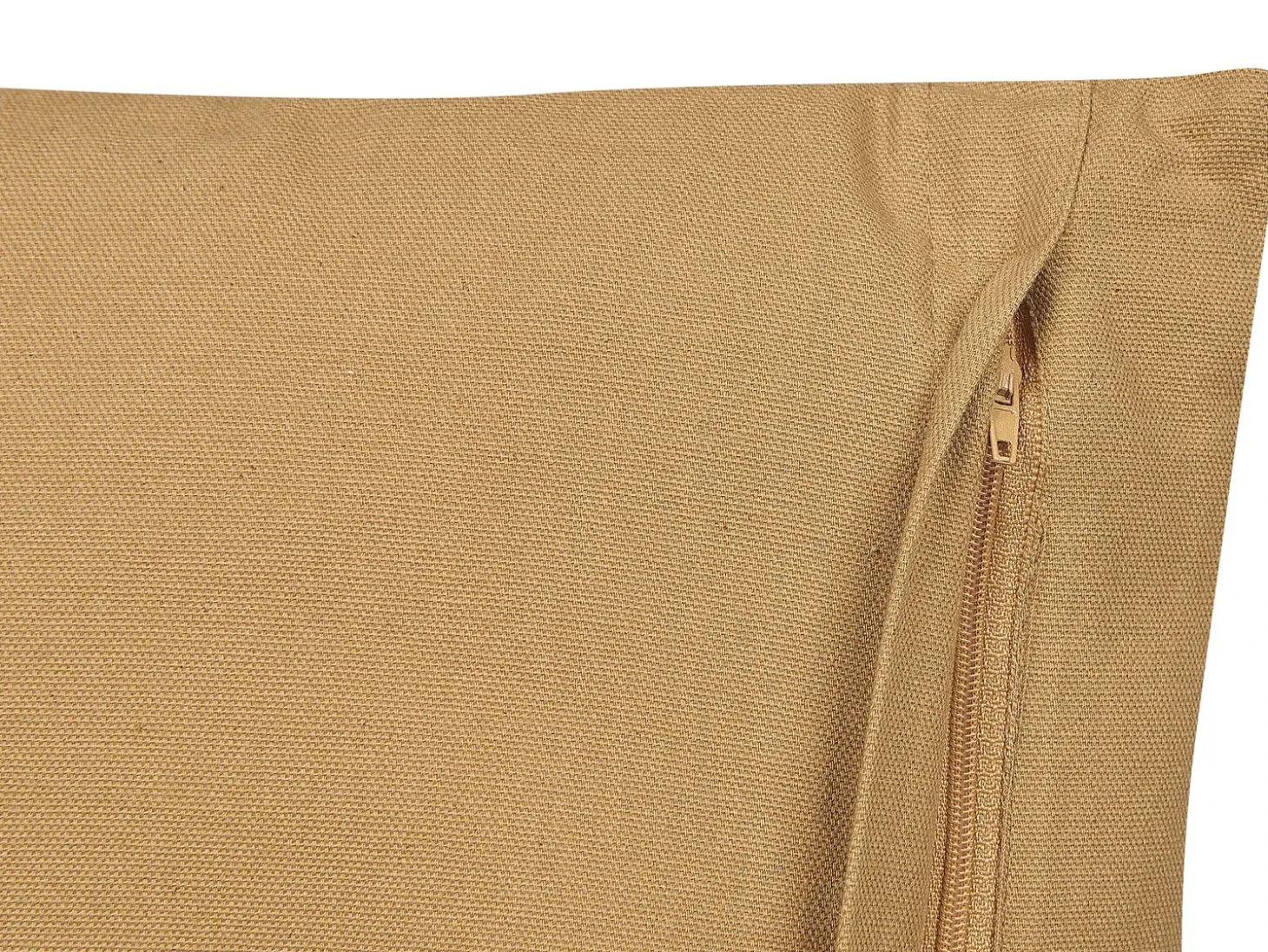 Sæt af 2 pyntepuder BANYAN Bomuld 45 x 45 cm Sand Beige Geometrisk mønster