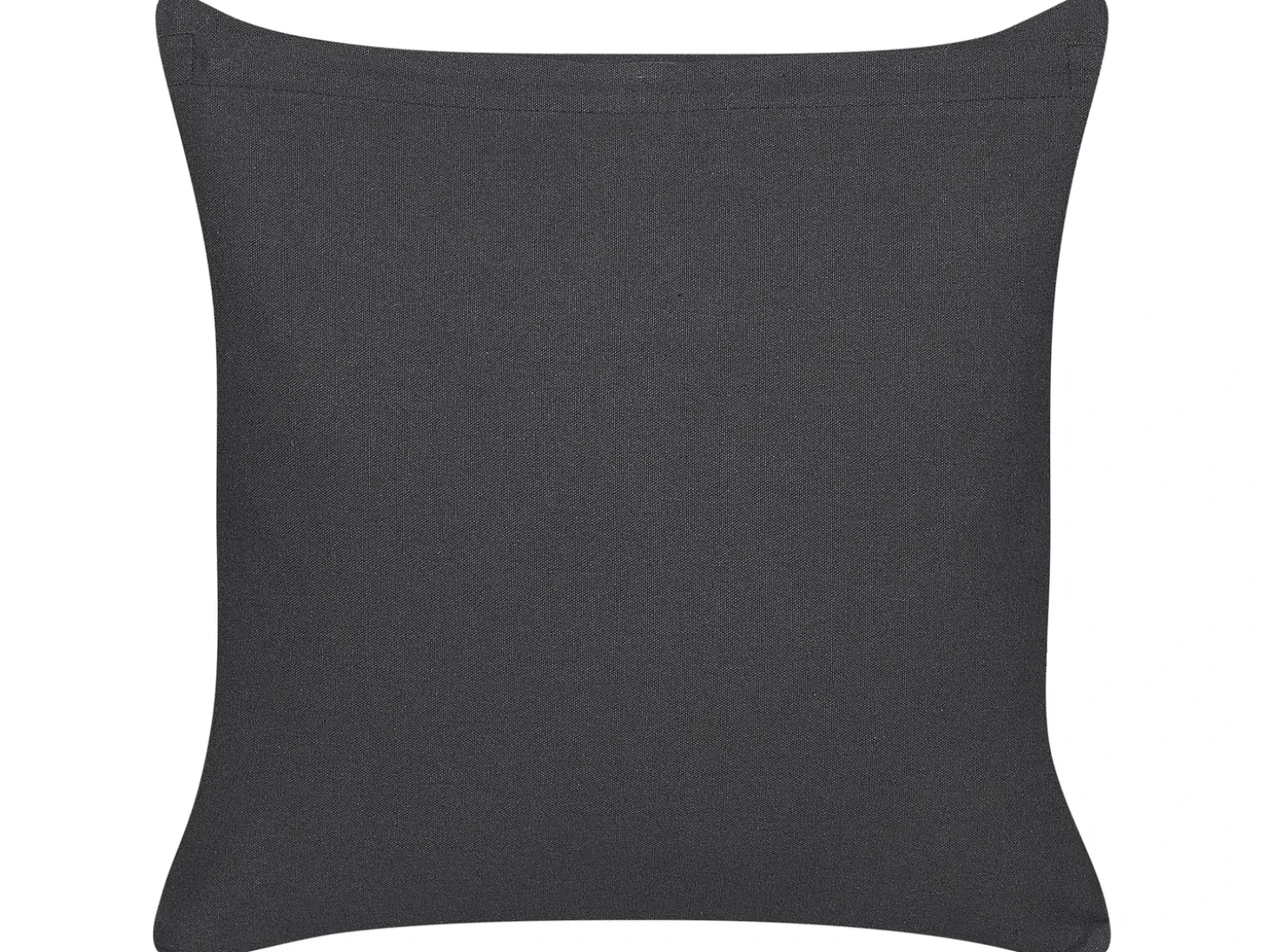 Sæt af 2 pyntepuder BENZOIN Bomuld 45 x 45 cm Sort Geometrisk mønster