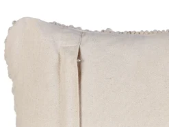 Sæt af 2 pyntepuder BESHAM Bomuld 45 x 45 cm Lys Beige Geometrisk mønster