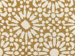 Sæt af 2 pyntepuder CEIBA Bomuld 45 x 45 cm Beige Geometrisk mønster