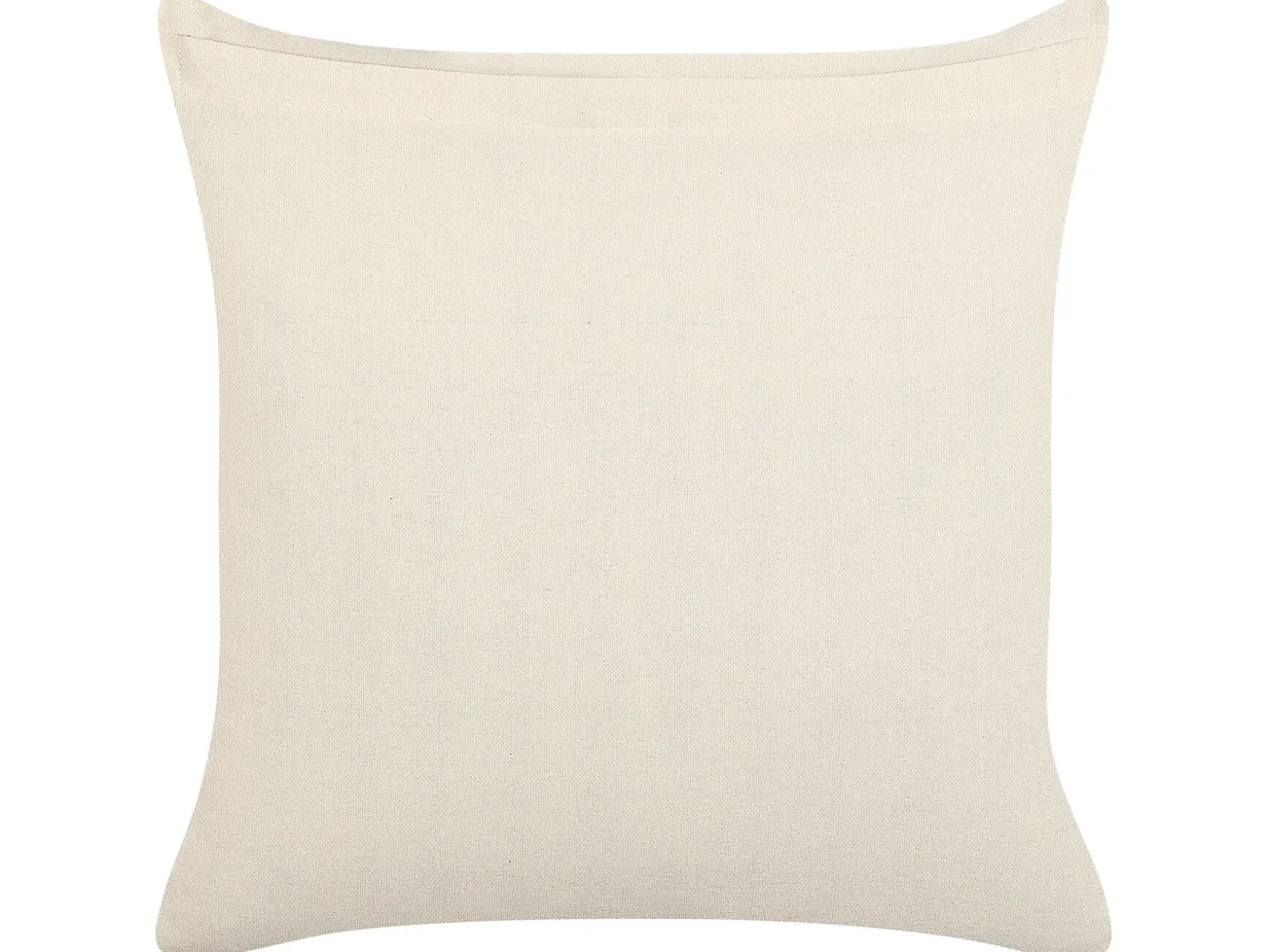 Sæt af 2 pyntepuder CERCIS Bomuld 45 x 45 cm Beige Geometrisk mønster