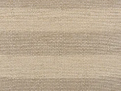 Sæt af 2 pyntepuder CIRSIUM Jute 45 x 45 cm Beige Stribet mønster