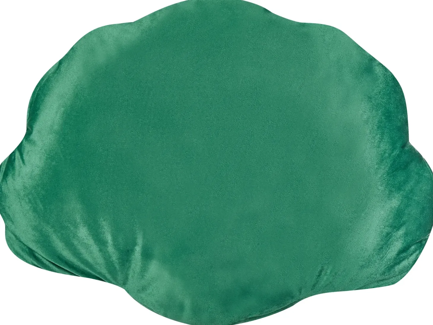 Sæt af 2 pyntepuder CONSOLIDA Velour 47 x 35 cm Smaragdgrøn Ensfarvet