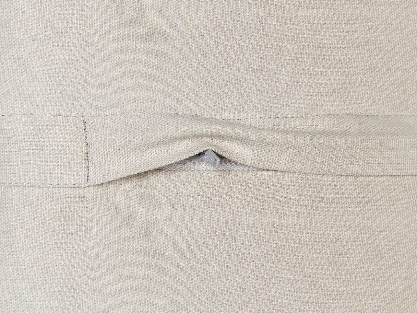 Sæt af 2 pyntepuder CONSTYLIS Bomuld 45 x 45 cm Brungrå Ensfarvet