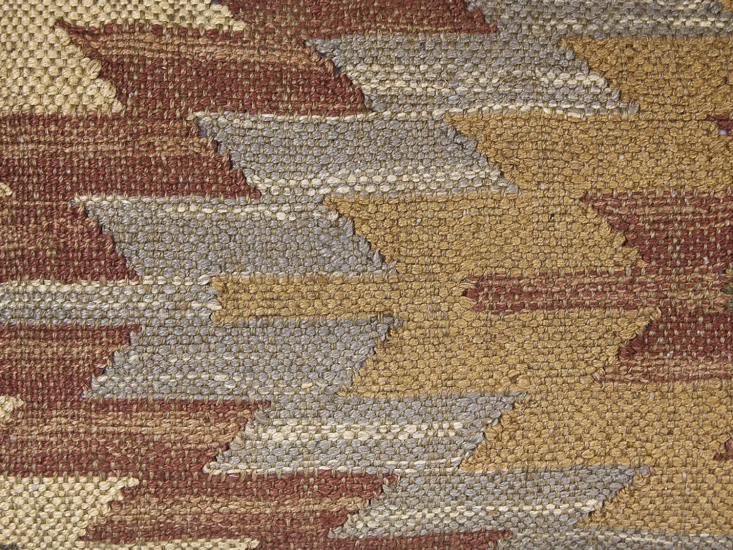 Sæt af 2 pyntepuder DEEPOR Jute 45 x 45 cm Multifarvet Orientalsk mønster
