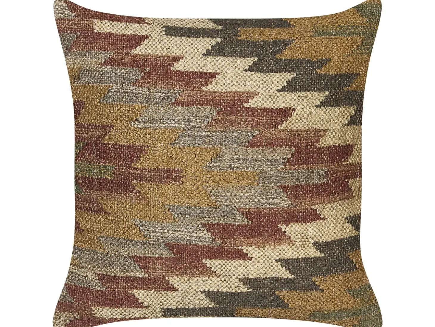 Sæt af 2 pyntepuder DEEPOR Jute 45 x 45 cm Multifarvet Orientalsk mønster