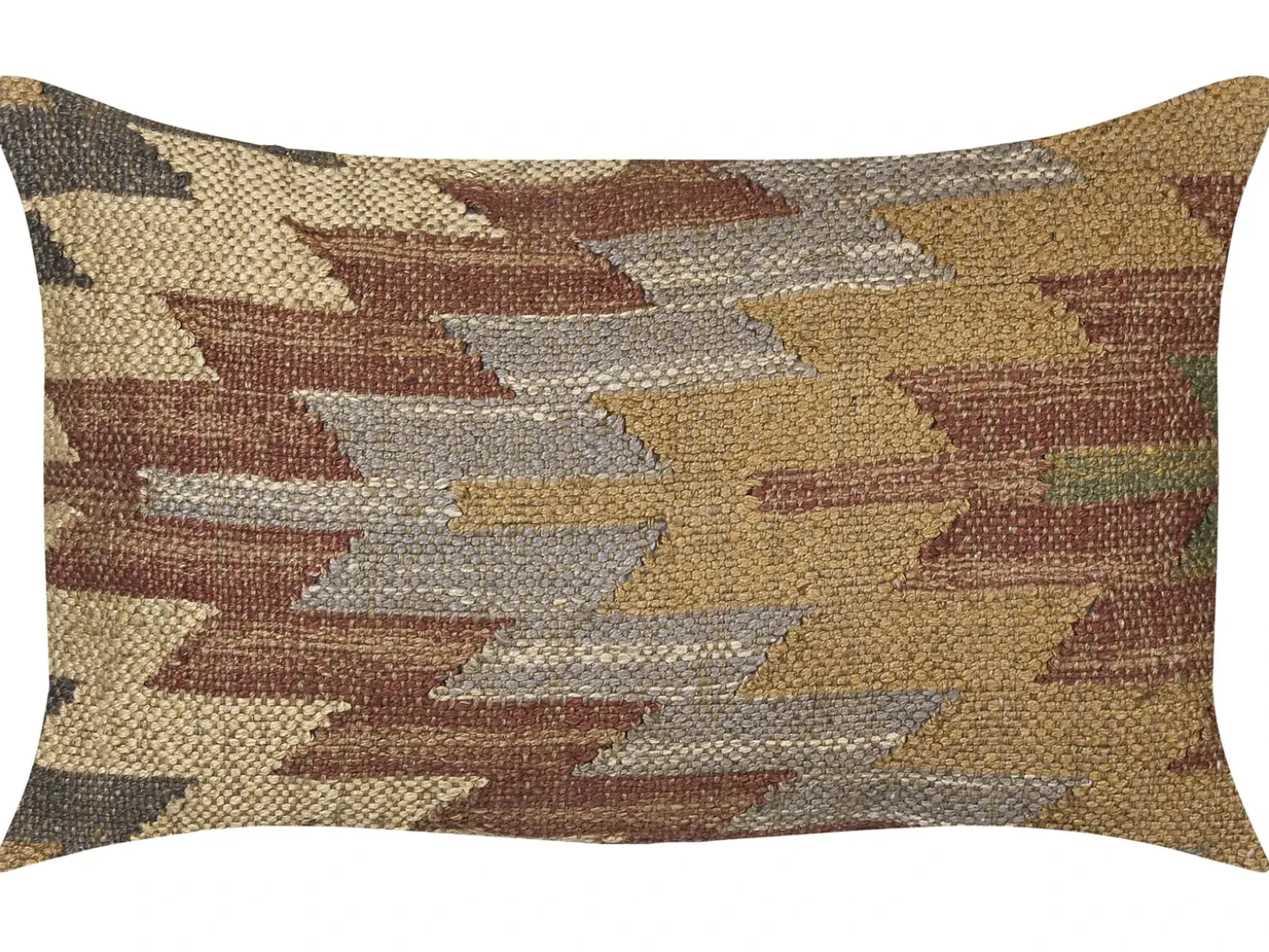 Sæt af 2 pyntepuder DEEPOR Jute 30 x 50 cm Multifarvet Orientalsk mønster