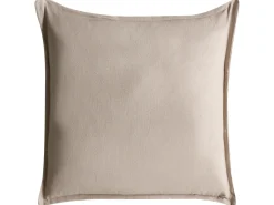 Sæt af 2 pyntepuder FERNA Bomuld 45 x 45 cm Hvid/beige Blomstermønster