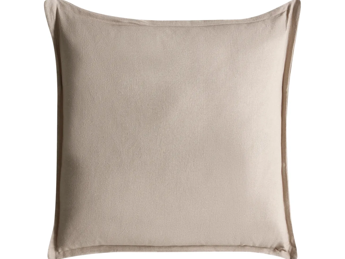Sæt af 2 pyntepuder FERNA Bomuld 45 x 45 cm Hvid/beige Blomstermønster