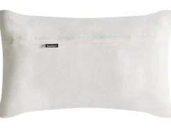 Sæt af 2 pyntepuder GARCINIA Bomuld 30 x 50 cm 45 x 45 cm Hvid Blomstermønster