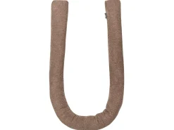Sæt af 2 pyntepuder GLADIOLUS Boucle 172 x 14 cm Brun Ensfarvet