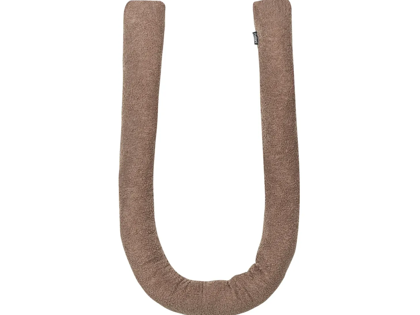 Sæt af 2 pyntepuder GLADIOLUS Boucle 172 x 14 cm Brun Ensfarvet