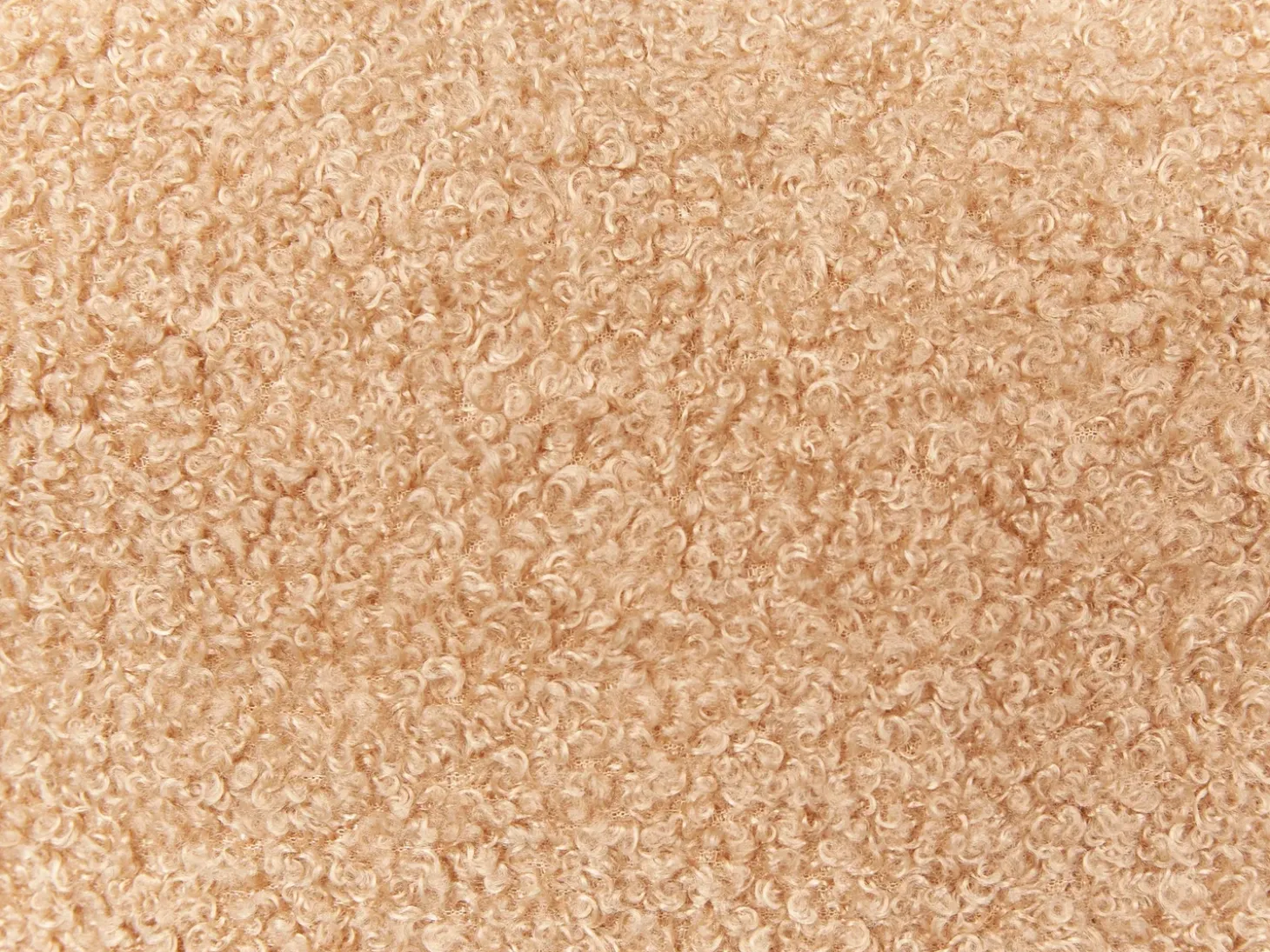 Sæt af 2 pyntepuder GLADIOLUS Boucle 172 x 14 cm Lysebrun Ensfarvet