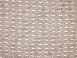 Sæt af 2 pyntepuder HAKONE 45 x 25 cm Brungrå Geometrisk mønster