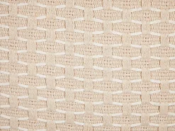 Sæt af 2 pyntepuder HAKONE 42 x 42 cm Lys Beige Geometrisk mønster