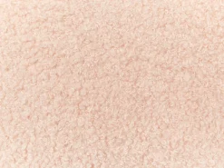 Sæt af 2 pyntepuder HESPERIS Boucle Pastellrosa Ensfarvet