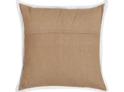 Sæt af 2 pyntepuder IANTHE Bomuld 45 x 45 cm Brun Ensfarvet
