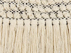 Sæt af 2 pyntepuder IRESINE Bomuld 45 x 45 cm Beige Geometrisk mønster
