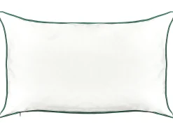 Sæt af 2 pyntepuder JOYCANDY Bomuld 30 x 50 cm Hvid Julemønster