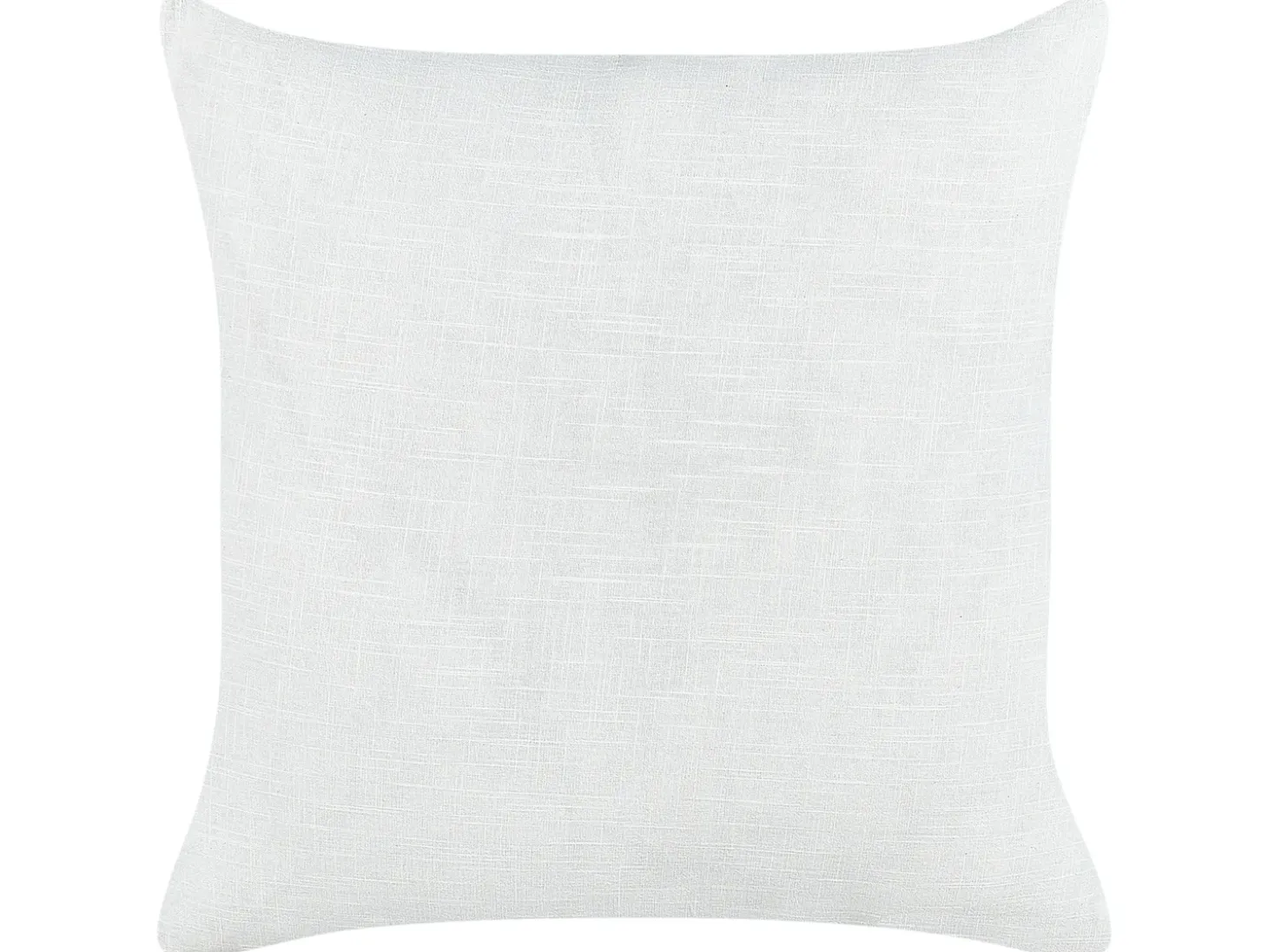 Sæt af 2 pyntepuder KANPAS Hør 50 x 50 cm Grå Stribet mønster