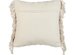 Sæt af 2 pyntepuder KIRIKKALE Bomuld 45 x 45 cm Lys Beige Geometrisk mønster