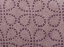 Sæt af 2 pyntepuder LARKSPUR Velour 45 x 45 cm Lyserød Geometrisk mønster