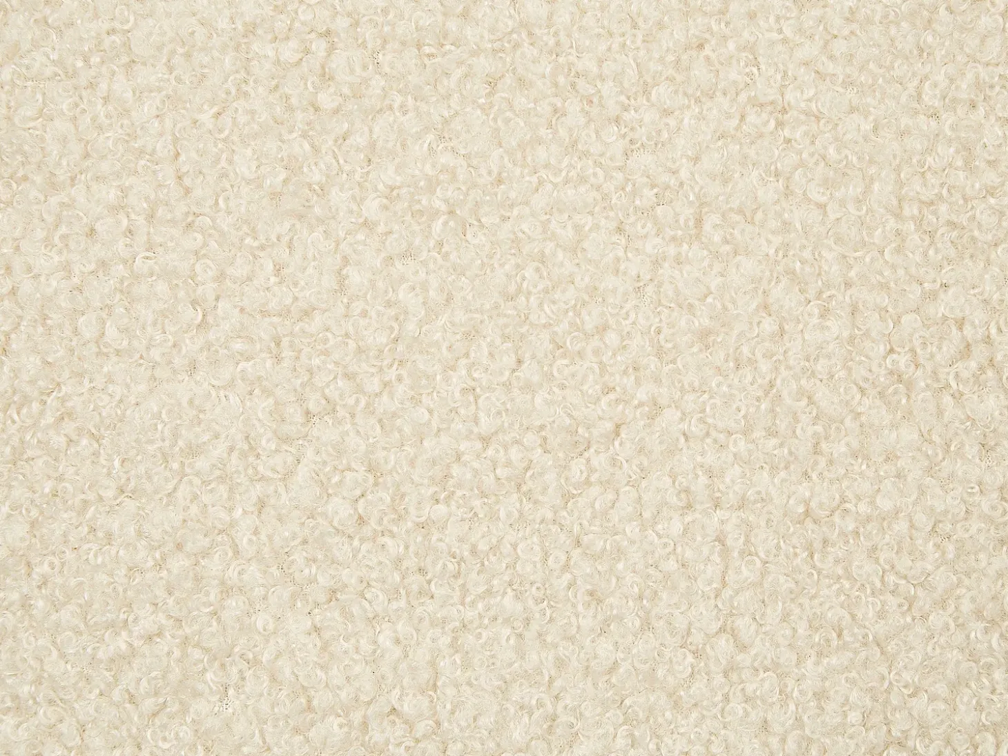 Sæt af 2 pyntepuder LEUZEA Boucle 60 x 60 cm Beige Ensfarvet