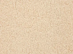Sæt af 2 pyntepuder LEUZEA Boucle 45 x 45 cm Sand Beige Ensfarvet