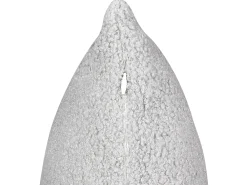 Sæt af 2 pyntepuder LEUZEA Boucle 45 x 45 cm Grå Ensfarvet