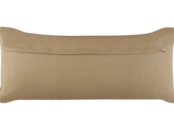 Sæt af 2 pyntepuder LUINA Jute 30 x 70 cm Beige Ensfarvet
